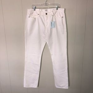 FRAME White Denim
